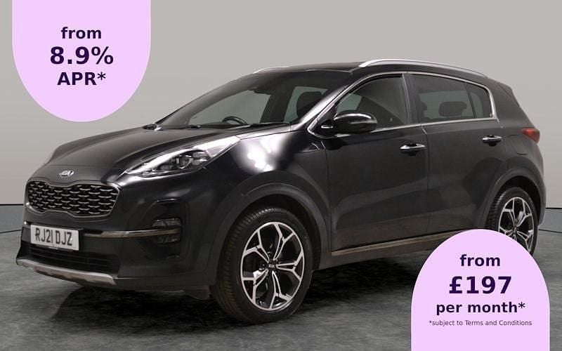 Black Used 2021 Kia Sportage GT-Line SUV | £14,493 (Good price) - Image 1/1