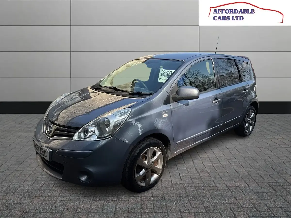 Used Nissan Note N-TEC 88 HP (64 kW) 2011 Grey Hatchback