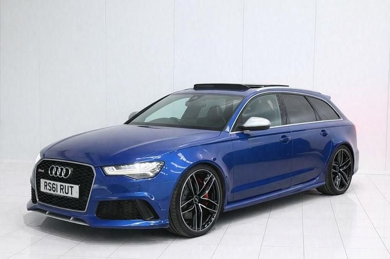 Used Audi RS6 Comfort 560 HP (411 kW) 2015 Blue Estate