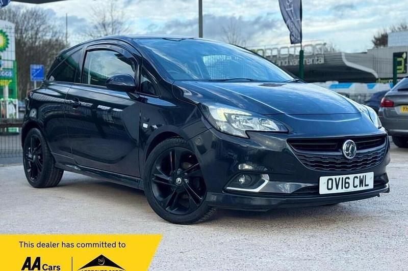Used Vauxhall Corsa Edition 75 HP (55 kW) 2016 Black Hatchback