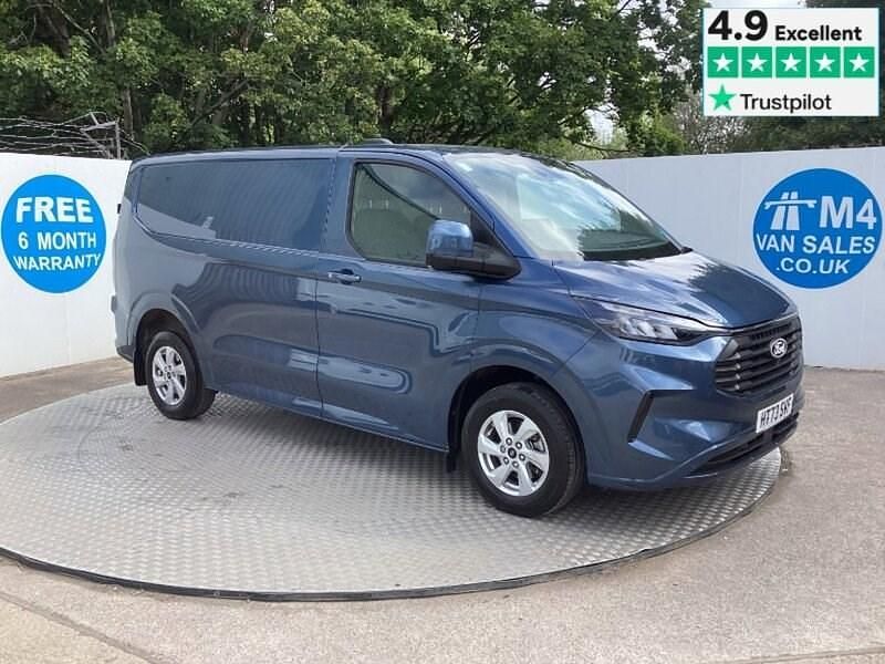 Blue Used 2024 Ford Transit Custom Limited Van | £23,995 (Fair price) - Image 1/4