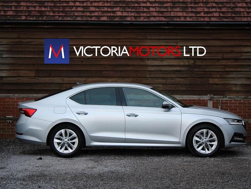 Used Skoda Octavia SE L 150 HP (110 kW) 2020 Silver Hatchback