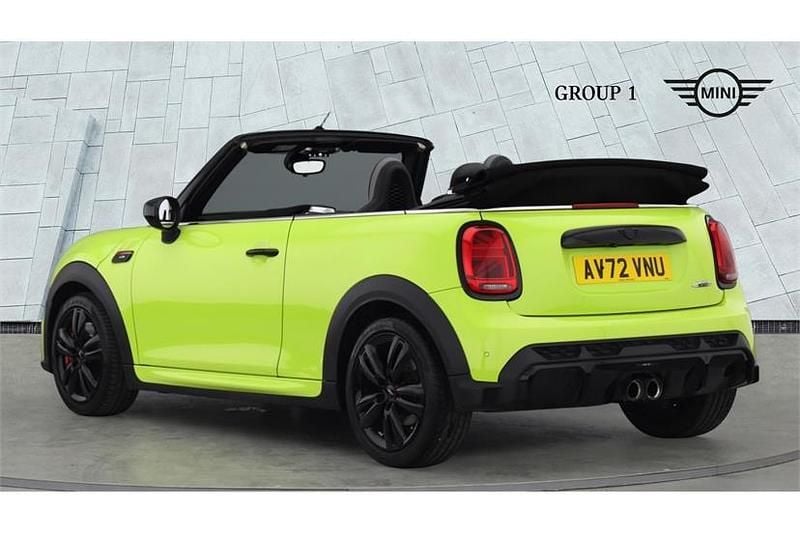 Used Mini John Cooper Works Cabriolet Comfort 231 HP (169 kW) 2022 Yellow Cabriolet