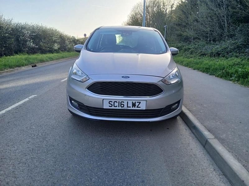 Used Ford Grand C-Max Zetec 125 HP (91 kW) 2016 Silver MPV