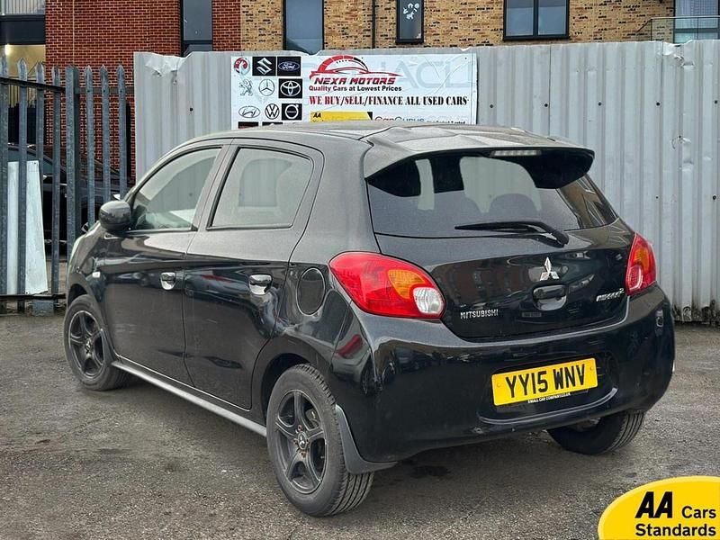 Used Mitsubishi Mirage 79 HP (58 kW) 2015 Black Hatchback