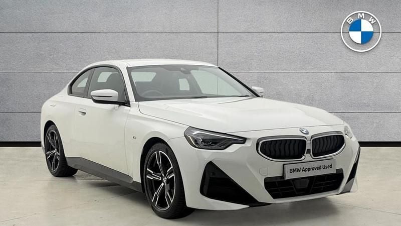 White Used 2023 BMW 220 M Sport Coupe | £28,490 (Good price) - Image 1/4