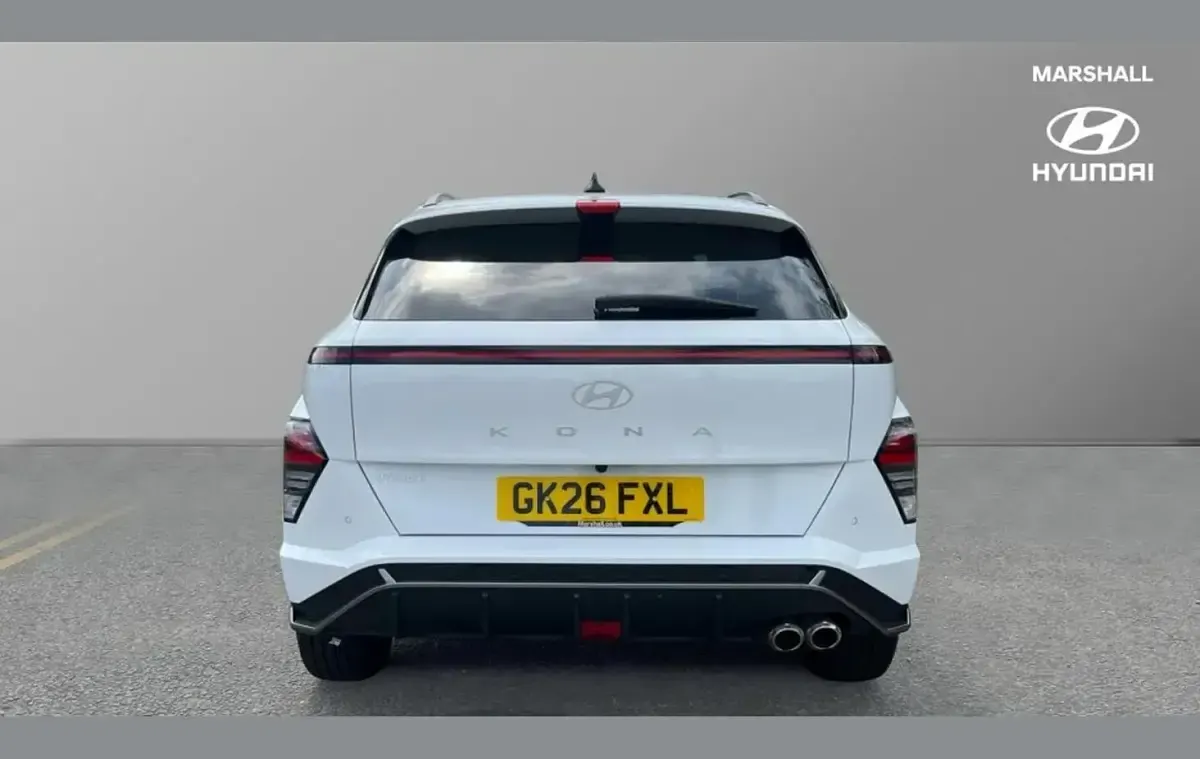 Used Hyundai Kona N Line 100 HP (73 kW) 2026 Serenity white SUV
