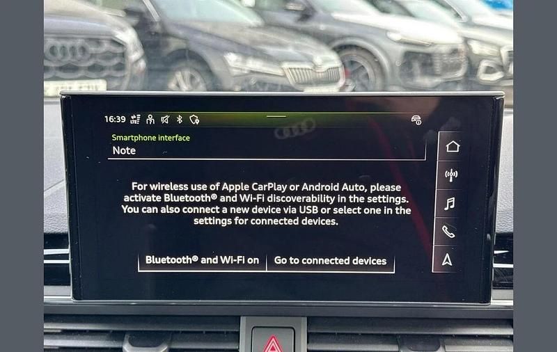 Used Audi A4 S-Line 200 HP (147 kW) 2023 White Estate