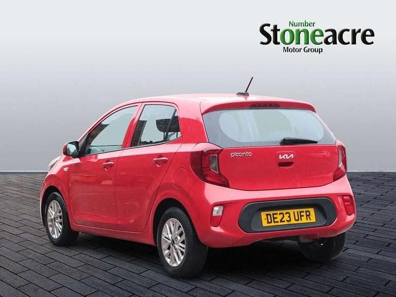 Used Kia Picanto 65 HP (47 kW) 2023 Red Hatchback