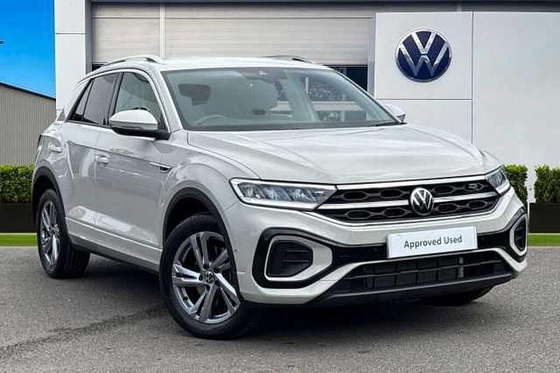 Grey Used 2025 VW T-Roc R-line SUV | £28,189 (Fair price) - Image 1/4