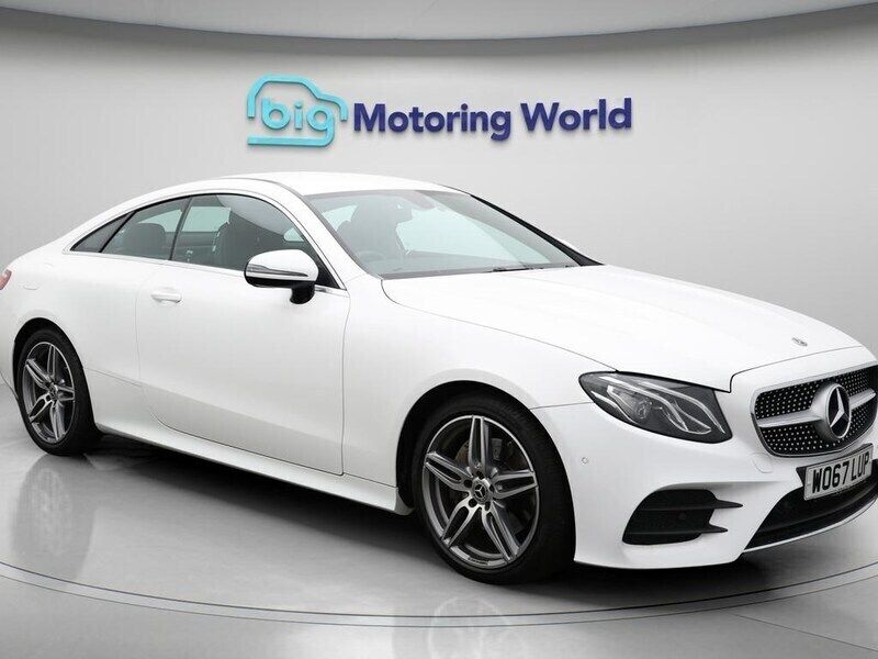 White Used 2017 Mercedes E220 AMG line Coupe | £18,000 (Good price) - Image 1/4