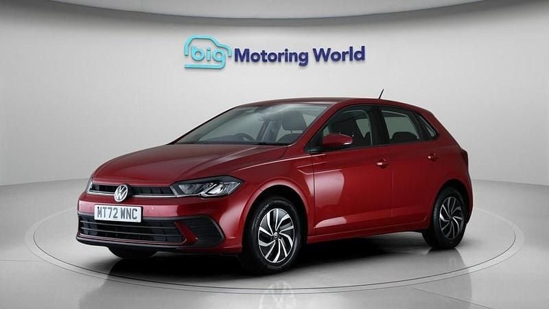 Begagnad VW Polo S 80 HK (58 kW) 2022 Röd Halvkombi