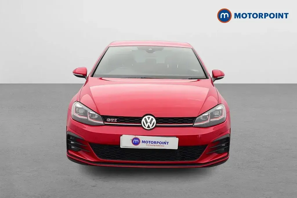 Begagnad VW Golf VII GTI 2019 Röd Halvkombi