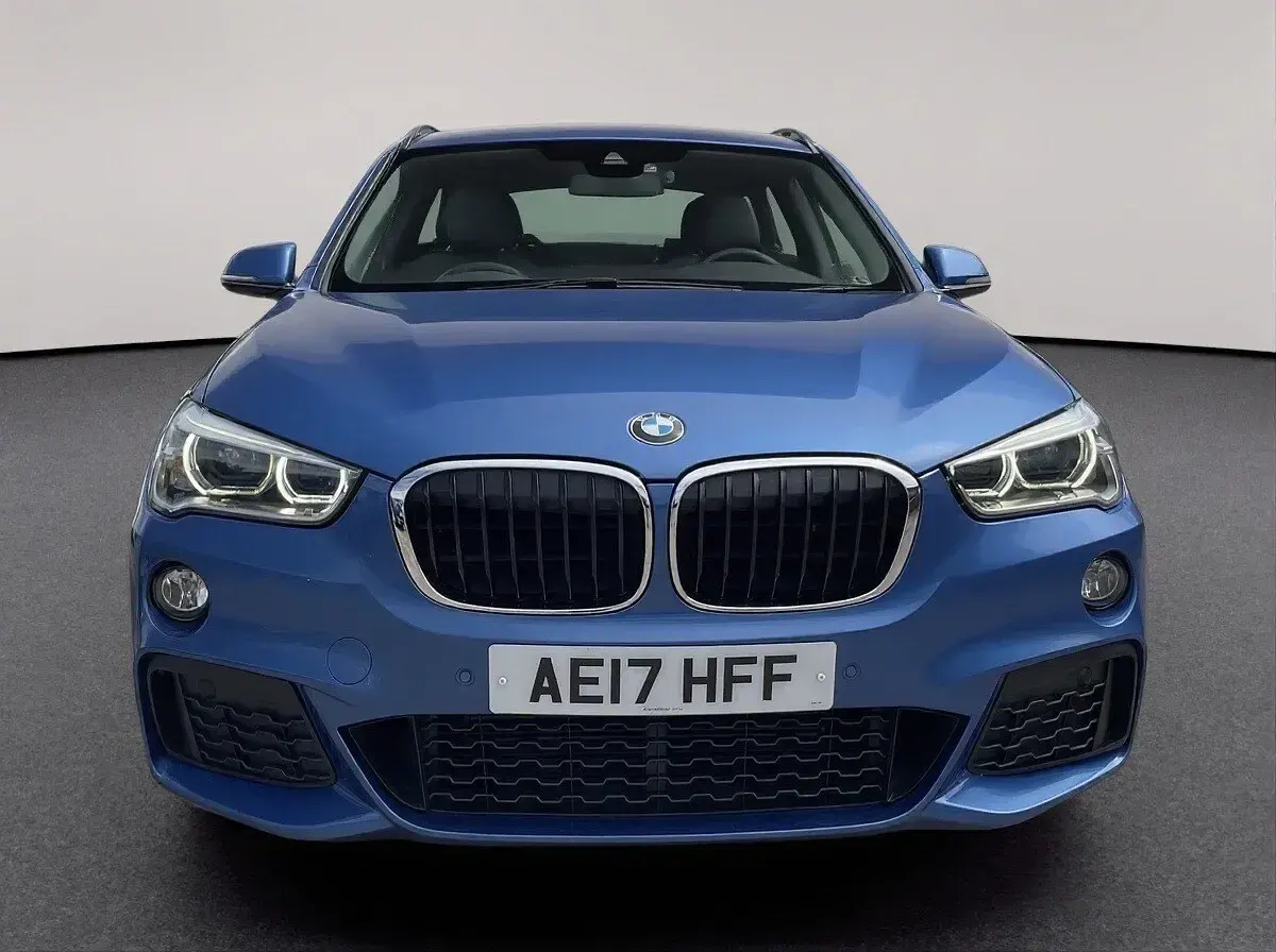 Used BMW X1 M Sport 231 HP (169 kW) 2017 Blue SUV
