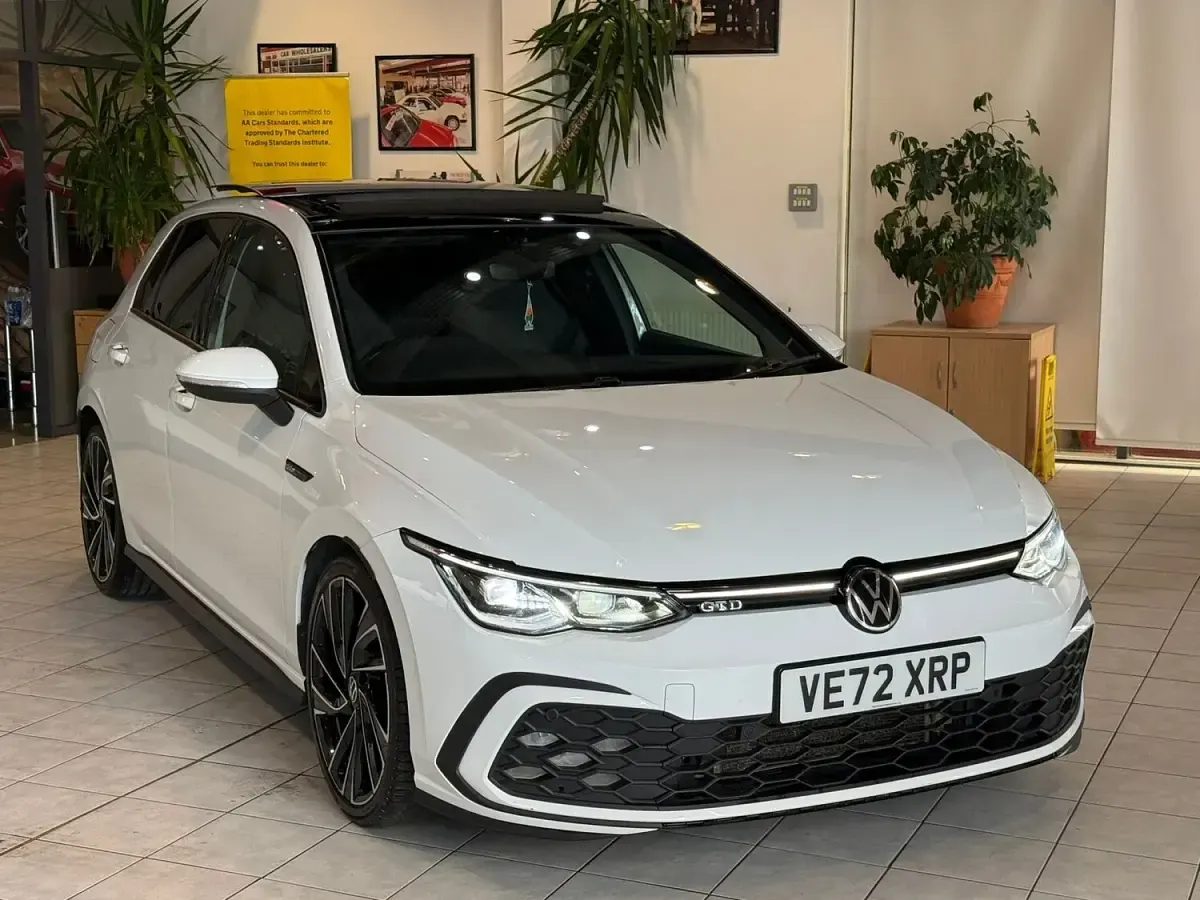 Used VW Golf VIII GTD 2023 White Hatchback