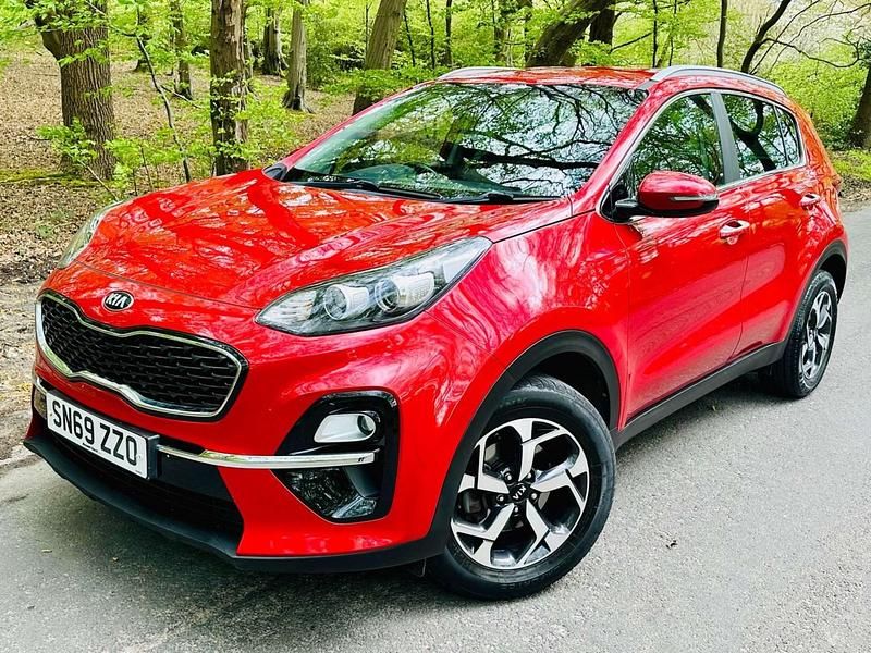 Red Used 2019 Kia Sportage 2 SUV | £13,389 (Fair price) - Image 1/4