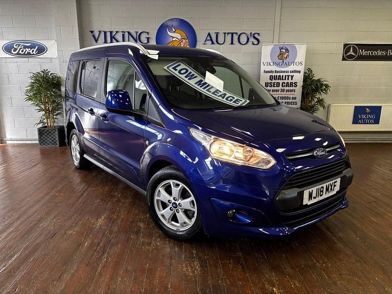 Used Ford Tourneo Connect Titanium 2018 Blue MPV