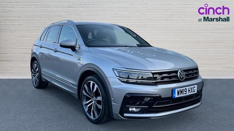 Used VW Tiguan R-line 150 HP (110 kW) 2019 Silver SUV