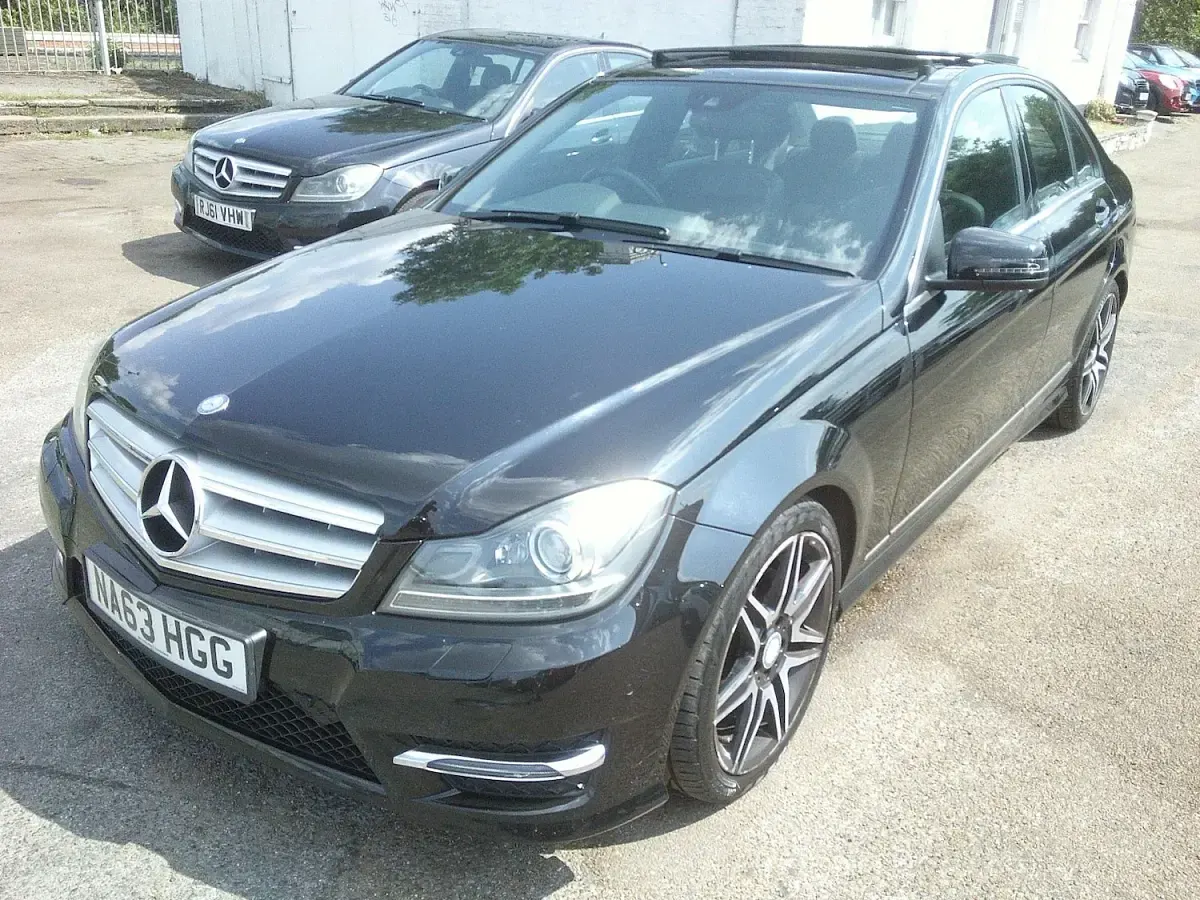 Used Mercedes C250 AMG 2013 Black Sedan