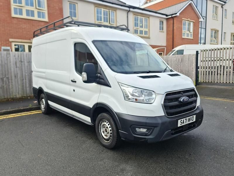 Used Ford Transit Trend 130 HP (95 kW) 2021 White Van