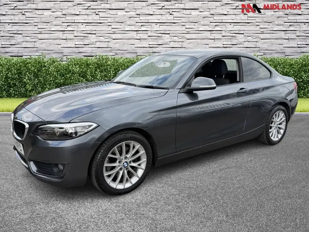 Begagnad BMW 220 Comfort Edition 2014 Grå Sportkupé