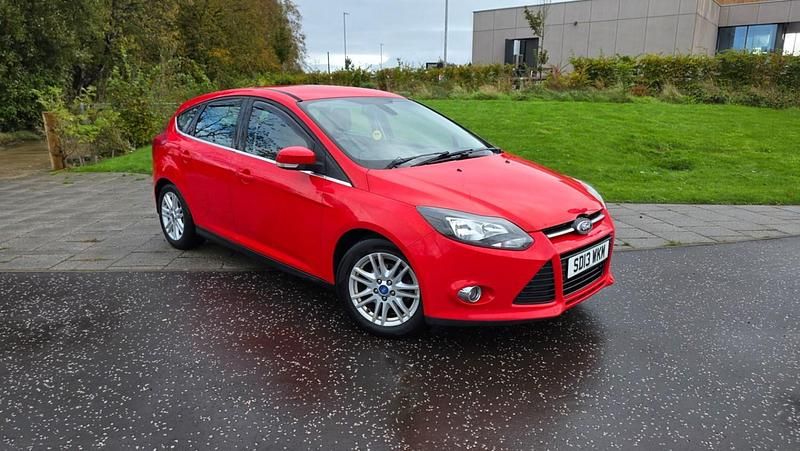 Red Used 2013 Ford Focus Titanium Hatchback | £1,895 (Super price) - Image 1/4