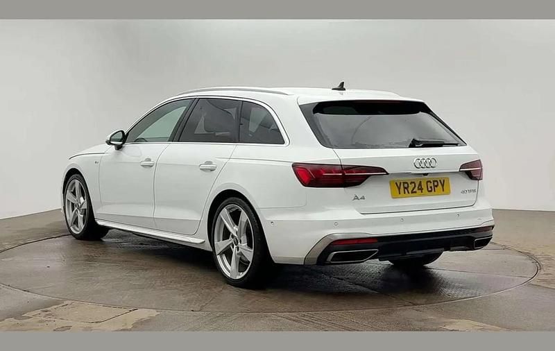 Used Audi A4 S-Line 200 HP (147 kW) 2024 White Estate
