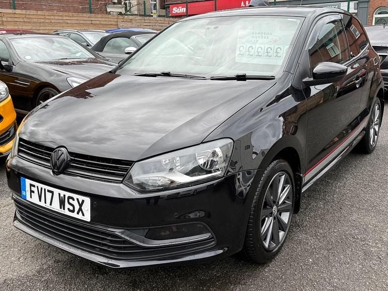 Used VW Polo Beats 90 HP (66 kW) 2017 Black Hatchback