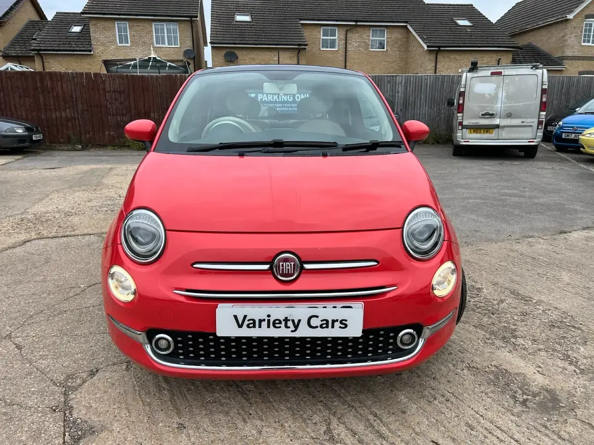 Used Fiat 500 Lounge 69 HP (50 kW) 2016 Pink Hatchback