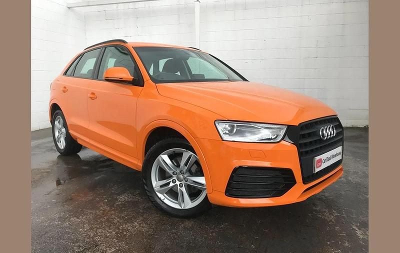 Used Audi Q3 S-Line 180 HP (132 kW) 2018 Orange SUV