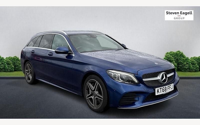 Used 2019 Mercedes C300 AMG line Estate | £22,506 (Fair price) - Image 1/3