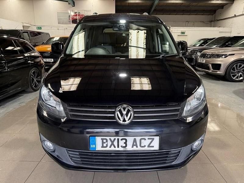 Used VW Caddy Life 102 HP (75 kW) 2013 Black MPV