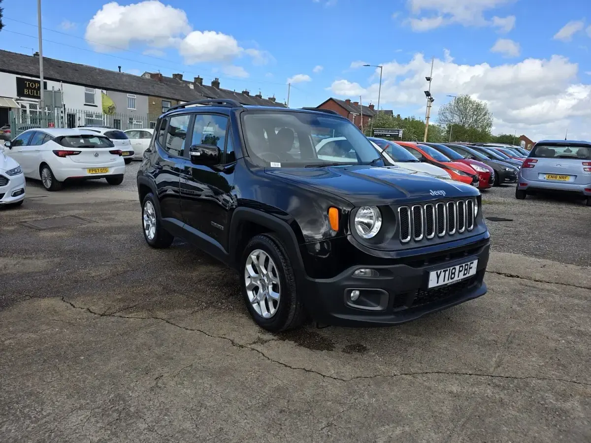 Used Jeep Renegade Longitude 120 HP (88 kW) 2018 Black SUV