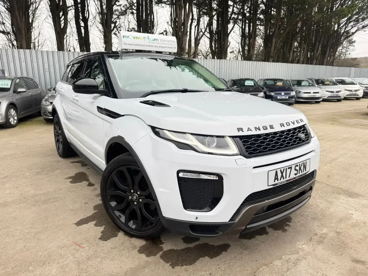 Begagnad Land Rover Range Rover evoque HSE Dynamic 2017 Vit SUV