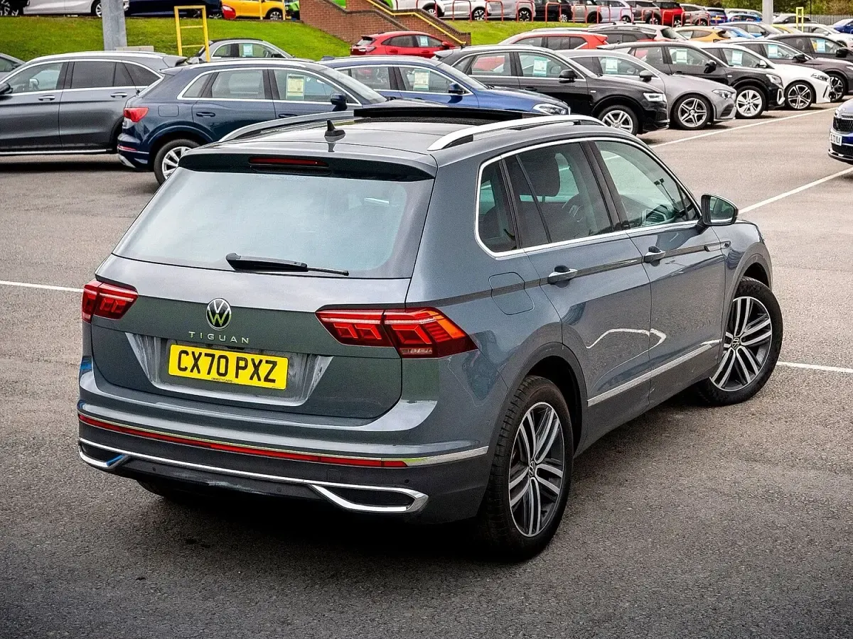 Used VW Tiguan Elegance 150 HP (110 kW) 2020 Dolphine grey SUV