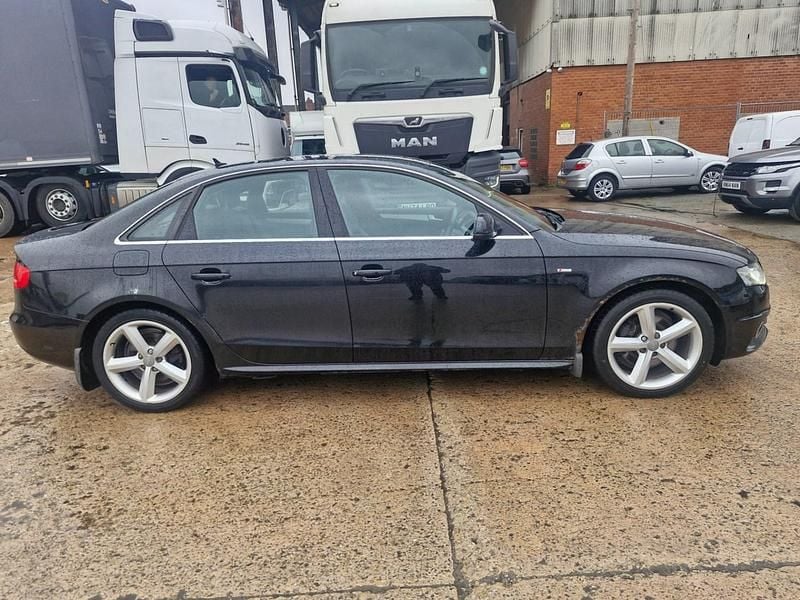 Used Audi A4 S-Line 2009 Black Sedan