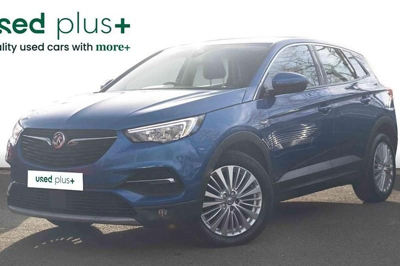 Used Vauxhall Grandland X Business Edition 130 HP (95 kW) 2020 Blue SUV