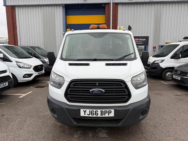 Used Ford Transit 130 HP (95 kW) 2017 White Cabriolet