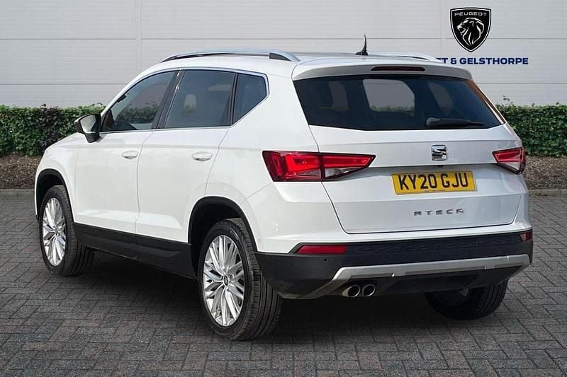 Used Seat Ateca XCELLENCE 148 HP (108 kW) 2020 White SUV