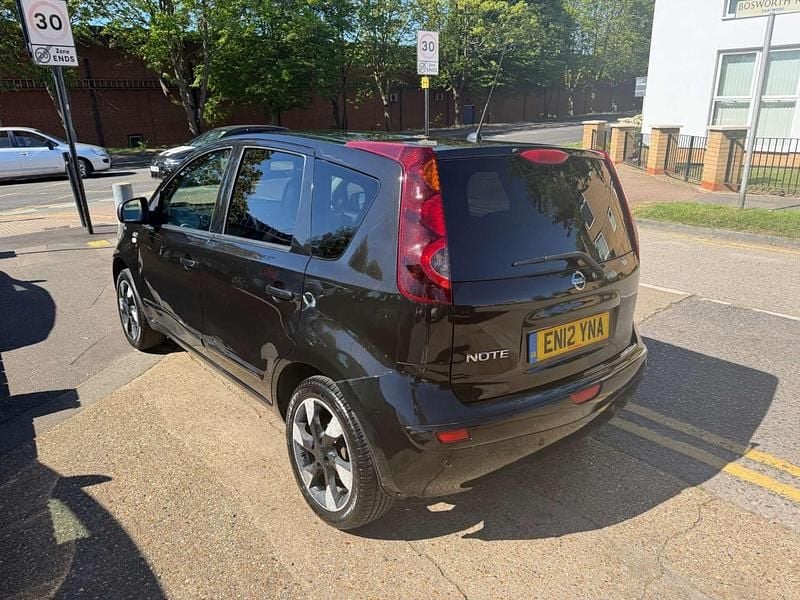 Used Nissan Note N-TEC 2012 Black Hatchback