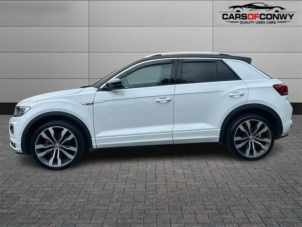Used VW T-Roc R-line 150 HP (110 kW) 2019 White SUV
