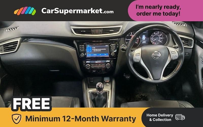 Used Nissan Qashqai N-Vision 110 HP (80 kW) 2016 Black SUV