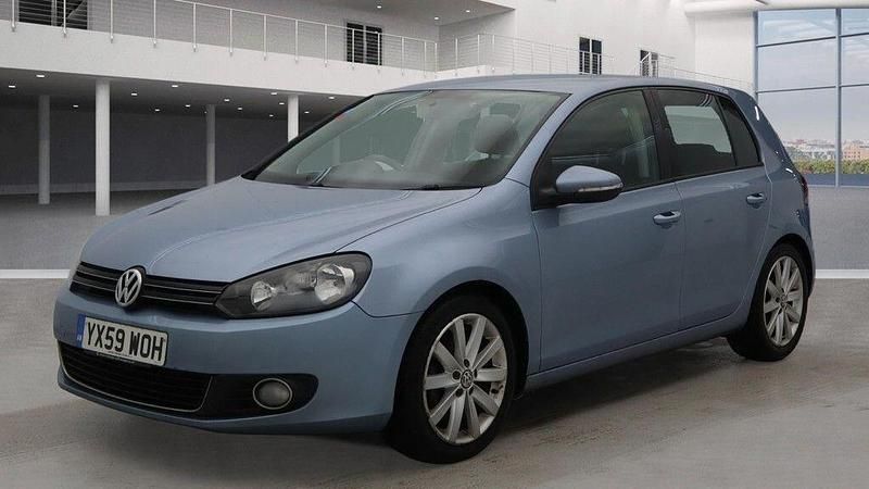 Used VW Golf VI GT 140 HP (102 kW) 2009 Blue Hatchback
