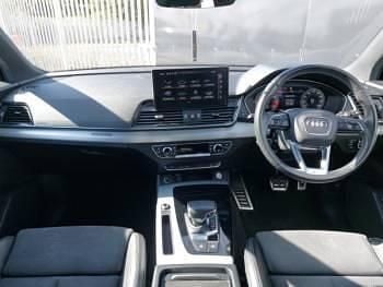 Used Audi Q5 S-Line 265 HP (194 kW) 2021 Blue SUV