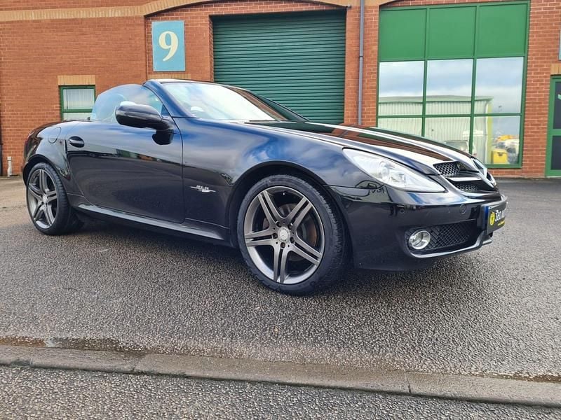 Used Mercedes SLK200 2LOOK Edition 184 HP (135 kW) 2009 Black Cabriolet