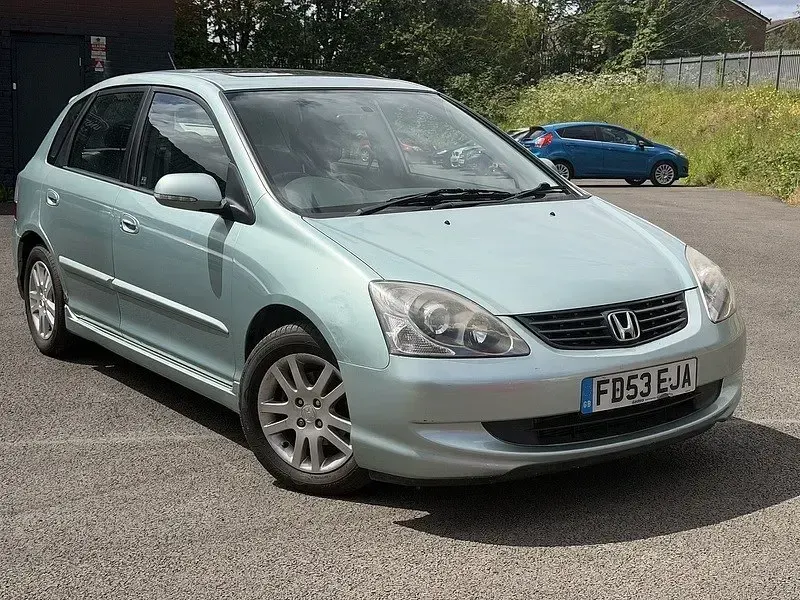 Gebraucht Honda Civic Executive 108 PS (79 kW) 2004 Silber Kleinwagen