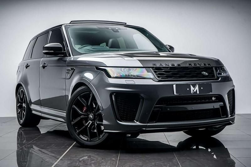 Grey Used 2018 Land Rover Range Rover Sport SVR SUV | £47,995 (Expensive) - Image 1/1