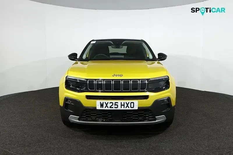 Used Jeep Avenger Summit 101 HP (74 kW) 2025 Yellow/black SUV