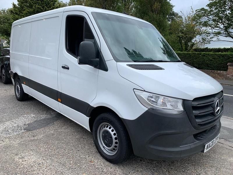 White Used 2020 Mercedes Sprinter Progressive Van | £10,495 (A bit pricey) - Image 1/4