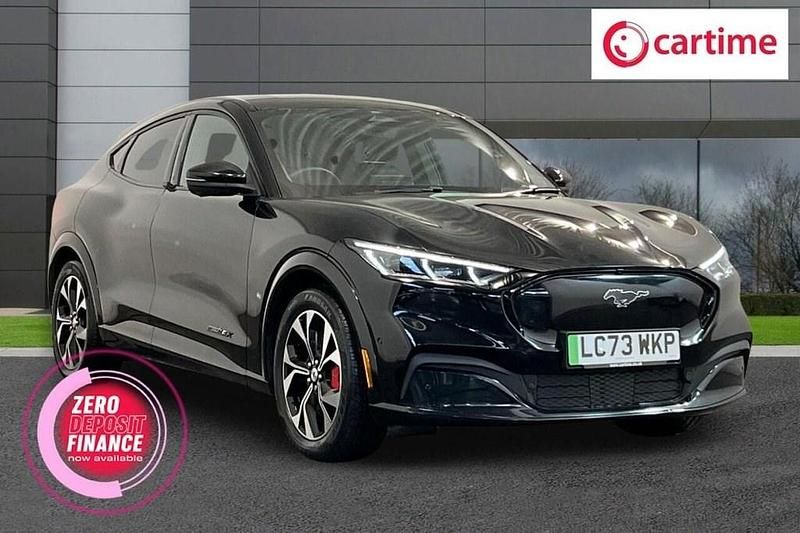 Black Used 2023 Ford Mustang Mach-E Extended Range SUV | £24,599 (Fair price) - Image 1/4